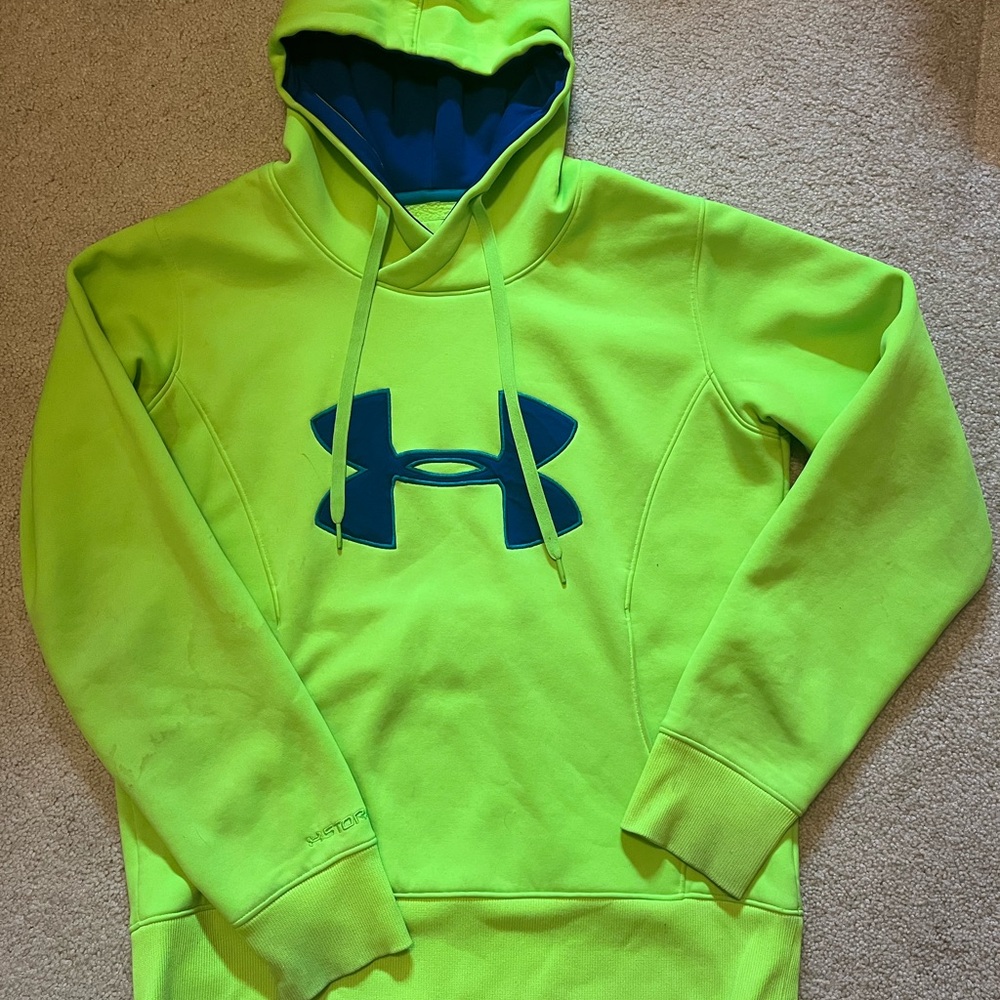 Under Armour Men's Neon Green Hoodie